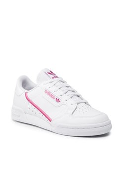 adidas Sneakersy Continental 80 J FY2706 Biały ze sklepu MODIVO w kategorii Buty sportowe dziecięce - zdjęcie 169047283