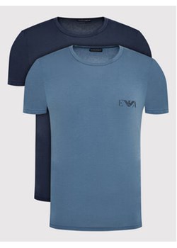 Emporio Armani Underwear Komplet 2 t-shirtów 111670 2F715 16636 Kolorowy Slim Fit ze sklepu MODIVO w kategorii T-shirty męskie - zdjęcie 169048720