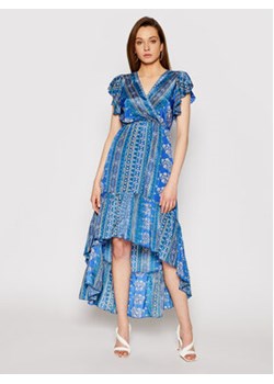 Iconique Sukienka codzienna Donna IC21 128 Niebieski Regular Fit ze sklepu MODIVO w kategorii Sukienki - zdjęcie 169049062
