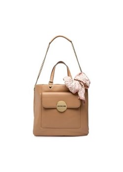 LOVE MOSCHINO Torebka JC4359PP0FKG0209 Brązowy ze sklepu MODIVO w kategorii Torby Shopper bag - zdjęcie 169049522