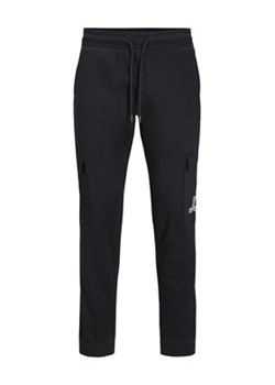 Jack&Jones Spodnie dresowe Gordon 12212524 Czarny Regular Fit ze sklepu MODIVO w kategorii Spodnie męskie - zdjęcie 169050662