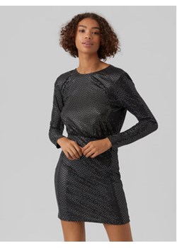 Vero Moda Sukienka koktajlowa Kalla 10277421 Czarny Regular Fit ze sklepu MODIVO w kategorii Sukienki - zdjęcie 169052170