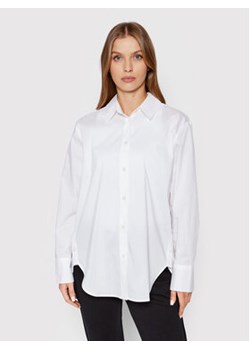 United Colors Of Benetton Koszula 5AWRDQ00N Biały Regular Fit ze sklepu MODIVO w kategorii Koszule damskie - zdjęcie 169054103