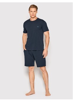 Emporio Armani Underwear Piżama 111573 2R720 70835 Granatowy Regular Fit ze sklepu MODIVO w kategorii Piżamy męskie - zdjęcie 169056391