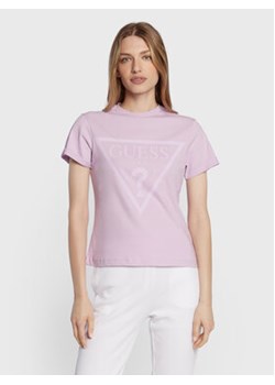 Guess T-Shirt Dianna V2BI06 I3Z14 Fioletowy Regular Fit ze sklepu MODIVO w kategorii Bluzki damskie - zdjęcie 169056684