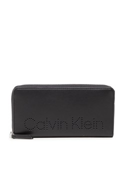 Duży Portfel Damski Calvin Klein Ck Set Wallet Z/A Lg K60K609191 Czarny ze sklepu eobuwie.pl w kategorii Portfele damskie - zdjęcie 169062044
