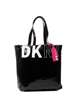 Torebka DKNY Zoe-Tote R01AEH41 Blk/Wht BLW ze sklepu eobuwie.pl w kategorii Torby Shopper bag - zdjęcie 169062194