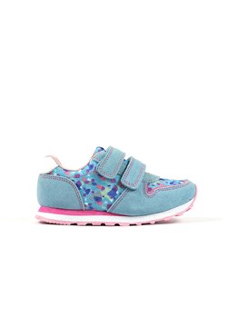 Richter Shoes Skórzane sneakersy w kolorze błękitnym ze sklepu Limango Polska w kategorii Buty sportowe dziecięce - zdjęcie 169093462