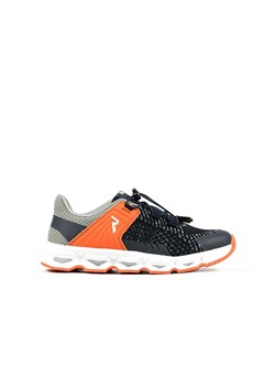 Richter Shoes Sneakersy w kolorze granatowo-pomarańczowym ze sklepu Limango Polska w kategorii Buty sportowe dziecięce - zdjęcie 169093510