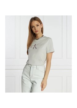 CALVIN KLEIN JEANS T-shirt | Regular Fit ze sklepu Gomez Fashion Store w kategorii Bluzki damskie - zdjęcie 169099652