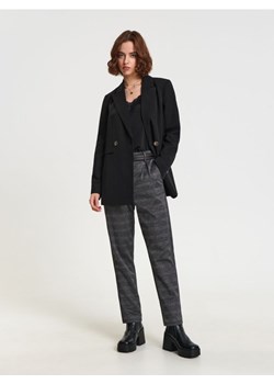 Sinsay - Spodnie w kratkę - wielobarwny ze sklepu Sinsay w kategorii Spodnie damskie - zdjęcie 169104510