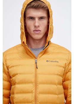 Columbia kurtka sportowa puchowa Lake 22 kolor żółty ze sklepu PRM w kategorii Kurtki męskie - zdjęcie 169110343