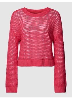 Sweter z dzianiny z obniżonymi ramionami model ‘MADERA’ ze sklepu Peek&Cloppenburg  w kategorii Swetry damskie - zdjęcie 169110710