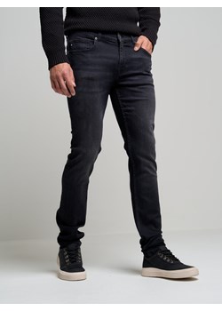 Spodnie jeans męskie skinny czarne Deric 950 ze sklepu Big Star w kategorii Jeansy męskie - zdjęcie 169110872