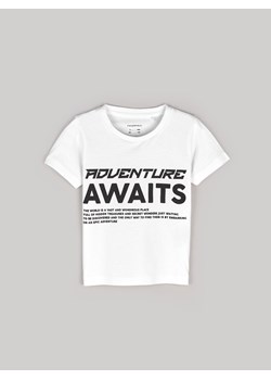 GATE Bawełniana koszulka z napisem 3Y ze sklepu gateshop w kategorii T-shirty chłopięce - zdjęcie 169111692