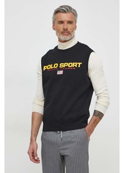 Polo Ralph Lauren t-shirt kolor czarny ze sklepu ANSWEAR.com w kategorii T-shirty męskie - zdjęcie 169112570