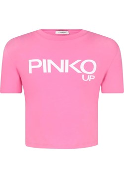Pinko UP T-shirt JERSEY | Cropped Fit ze sklepu Gomez Fashion Store w kategorii Bluzki dziewczęce - zdjęcie 169122280