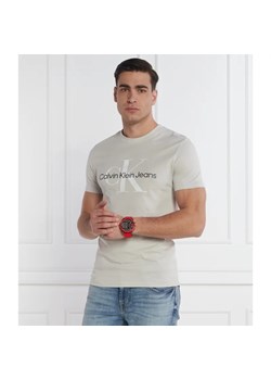 CALVIN KLEIN JEANS T-shirt | Slim Fit ze sklepu Gomez Fashion Store w kategorii T-shirty męskie - zdjęcie 169122303