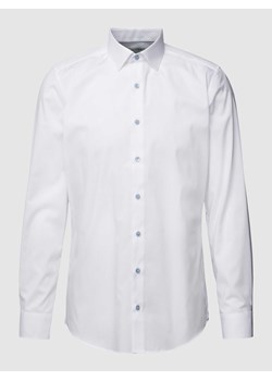 Koszula biznesowa o kroju body fit z kołnierzykiem typu kent  model ‘New York'’ ze sklepu Peek&Cloppenburg  w kategorii Koszule męskie - zdjęcie 169122783