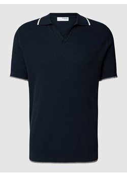 Koszulka polo z paskami w kontrastowym kolorze model ‘ARLO’ ze sklepu Peek&Cloppenburg  w kategorii T-shirty męskie - zdjęcie 169123060