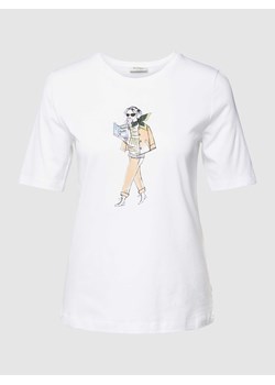 T-shirt z nadrukowanym motywem ze sklepu Peek&Cloppenburg  w kategorii Bluzki damskie - zdjęcie 169123092