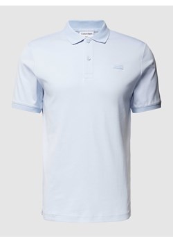 Koszulka polo z detalem z logo ze sklepu Peek&Cloppenburg  w kategorii T-shirty męskie - zdjęcie 169123130