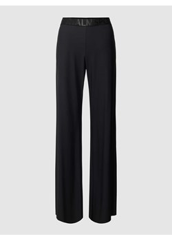 Spodnie materiałowe z elastycznym pasem ze sklepu Peek&Cloppenburg  w kategorii Spodnie damskie - zdjęcie 169123473