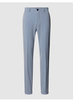 Spodnie materiałowe o kroju straight fit z zapięciem na guzik model ‘liam’ ze sklepu Peek&Cloppenburg  w kategorii Jeansy męskie - zdjęcie 169123722