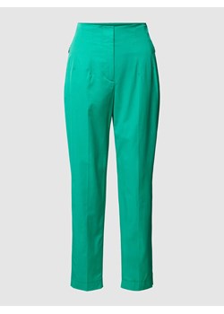 Spodnie materiałowe z kieszeniami z wszytym zamkiem błyskawicznym ze sklepu Peek&Cloppenburg  w kategorii Spodnie damskie - zdjęcie 169123860
