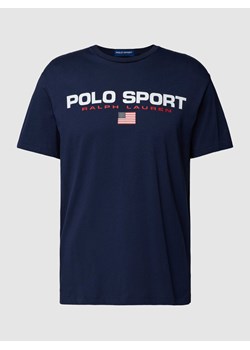T-shirt z nadrukiem z logo ze sklepu Peek&Cloppenburg  w kategorii T-shirty męskie - zdjęcie 169123974