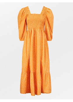 Becksöndergaard Sukienka &quot;Taylora&quot; w kolorze pomarańczowym ze wzorem ze sklepu Limango Polska w kategorii Sukienki - zdjęcie 169124254