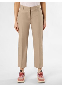 Tommy Hilfiger Spodnie Kobiety Bawełna beżowy jednolity ze sklepu vangraaf w kategorii Spodnie damskie - zdjęcie 169125111