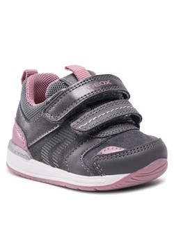 Sneakersy Geox B Rishon G. A B150LA 022MA C0952 Szary ze sklepu eobuwie.pl w kategorii Buciki niemowlęce - zdjęcie 169129514