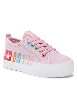 Tenisówki Big Star Shoes HH374152 Pink ze sklepu eobuwie.pl w kategorii Trampki dziecięce - zdjęcie 169129823