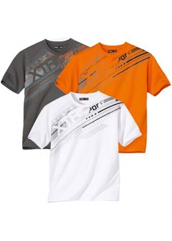 Zestaw 3 koszulek Graphic Sport ze sklepu Atlas For Men w kategorii T-shirty męskie - zdjęcie 169130743