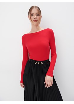 Mohito - Dopasowana bluzka - czerwony ze sklepu Mohito w kategorii Bluzki damskie - zdjęcie 169131111