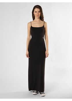 Calvin Klein Jeans Sukienka damska Kobiety Sztuczne włókno czarny jednolity ze sklepu vangraaf w kategorii Sukienki - zdjęcie 169132180