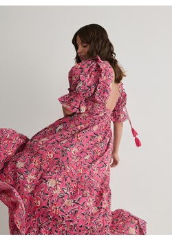 Reserved - Wzorzysta sukienka maxi - wielobarwny ze sklepu Reserved w kategorii Sukienki - zdjęcie 169133052