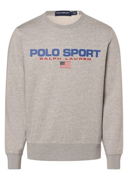 Polo Sport Bluza męska Mężczyźni jasny szary nadruk ze sklepu vangraaf w kategorii Bluzy męskie - zdjęcie 169136874