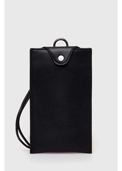 Sisley pokrowiec na telefon kolor czarny ze sklepu ANSWEAR.com w kategorii Etui - zdjęcie 169137353