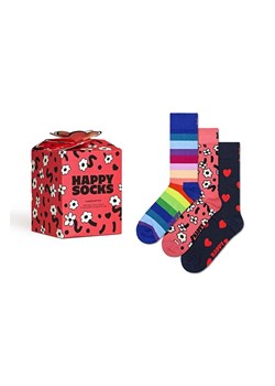 Happy Socks skarpetki Gift Box Flower Socks 3-pack ze sklepu ANSWEAR.com w kategorii Skarpetki męskie - zdjęcie 169137614