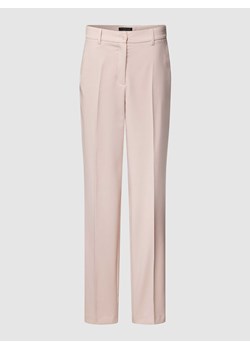 Spodnie materiałowe o kroju regular fit z kantami ze sklepu Peek&Cloppenburg  w kategorii Spodnie damskie - zdjęcie 169138684