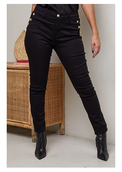 Plus Size Company Spodnie &quot;Macha&quot; w kolorze czarnym ze sklepu Limango Polska w kategorii Spodnie damskie - zdjęcie 169139134
