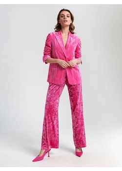Sinsay - Spodnie wide leg - różowy ze sklepu Sinsay w kategorii Spodnie damskie - zdjęcie 169146402