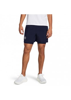 Męskie spodenki do biegania Under Armour UA Run Anywhere 5'' Shorts - granatowe ze sklepu Sportstylestory.com w kategorii Spodenki męskie - zdjęcie 169160514