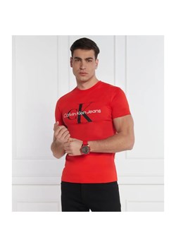 CALVIN KLEIN JEANS T-shirt | Slim Fit ze sklepu Gomez Fashion Store w kategorii T-shirty męskie - zdjęcie 169160964
