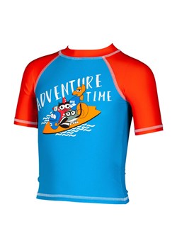 Arena Koszulka kąpielowa &quot;AWT&quot; w kolorze pomarańczowo-niebieskim ze sklepu Limango Polska w kategorii T-shirty chłopięce - zdjęcie 169162530