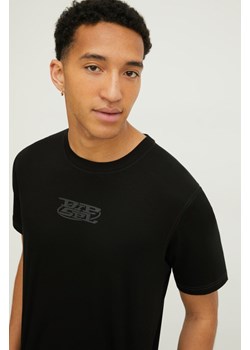 Diesel t-shirt bawełniany męski kolor czarny z nadrukiem ze sklepu ANSWEAR.com w kategorii T-shirty męskie - zdjęcie 169164350