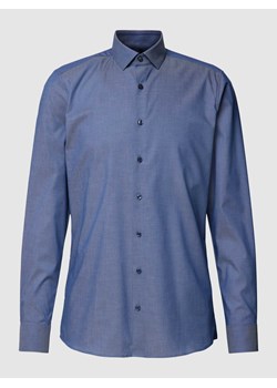 Koszula biznesowa o kroju body fit z kołnierzykiem typu kent model ‘Modern Kent’ ze sklepu Peek&Cloppenburg  w kategorii Koszule męskie - zdjęcie 169165184