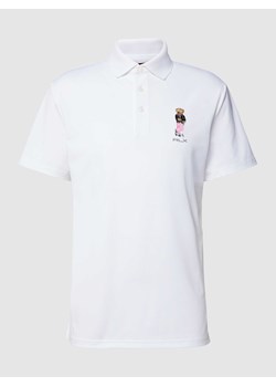 Koszulka polo z wyhaftowanym logo ze sklepu Peek&Cloppenburg  w kategorii T-shirty męskie - zdjęcie 169165392